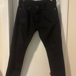 Levi's Men's Black 502 Straight Leg Jeans